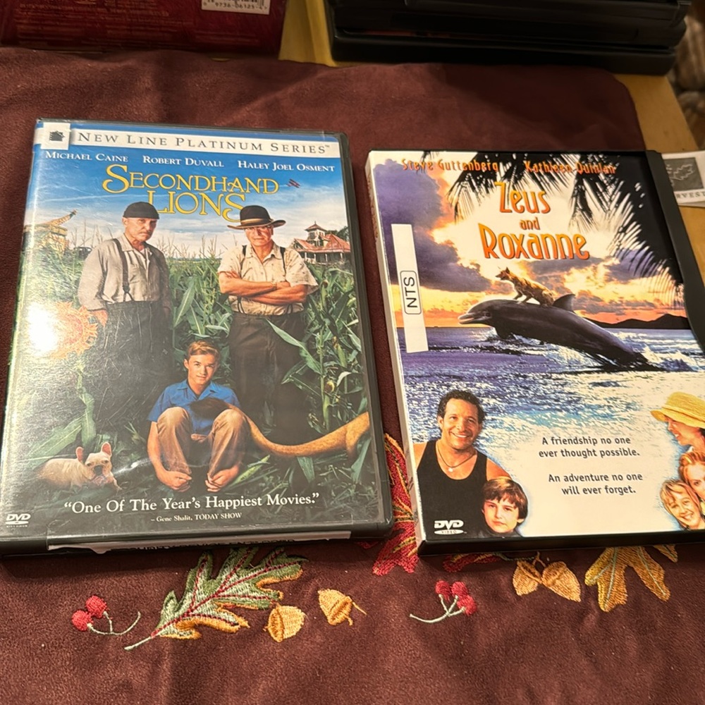 * Secondhand Lions & Zeus and Roxanne